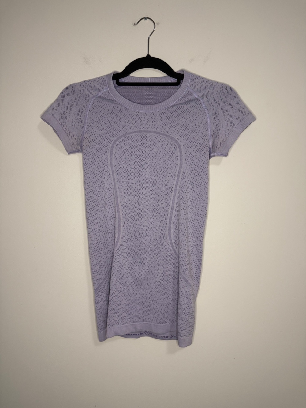 Lululemon Swiftly Tech Short Sleeve Crew Heathered Lilac Purple 4